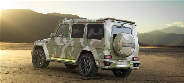 燃烧的军旅之魂——MANSORY G63 Sahara Edition(图文)